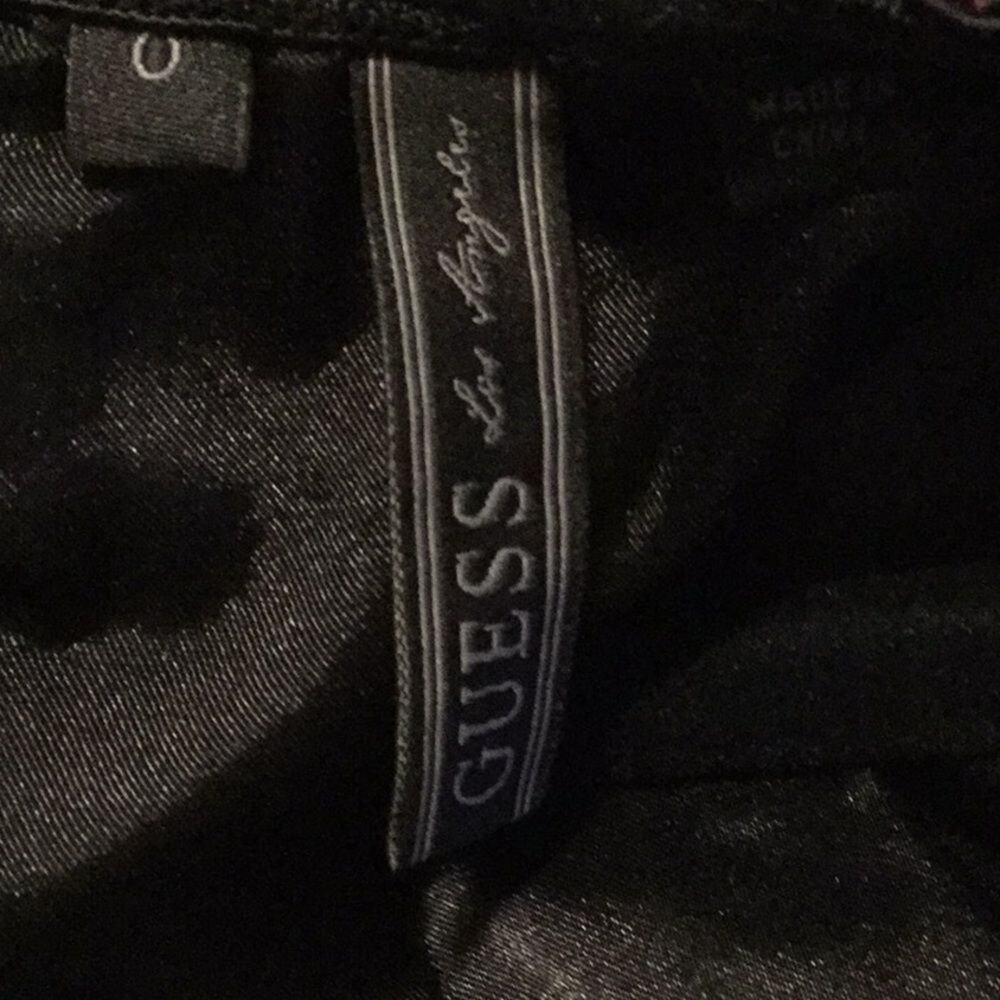 Guess Pleated Strapless Mini Dress - Picture 8 of 9
